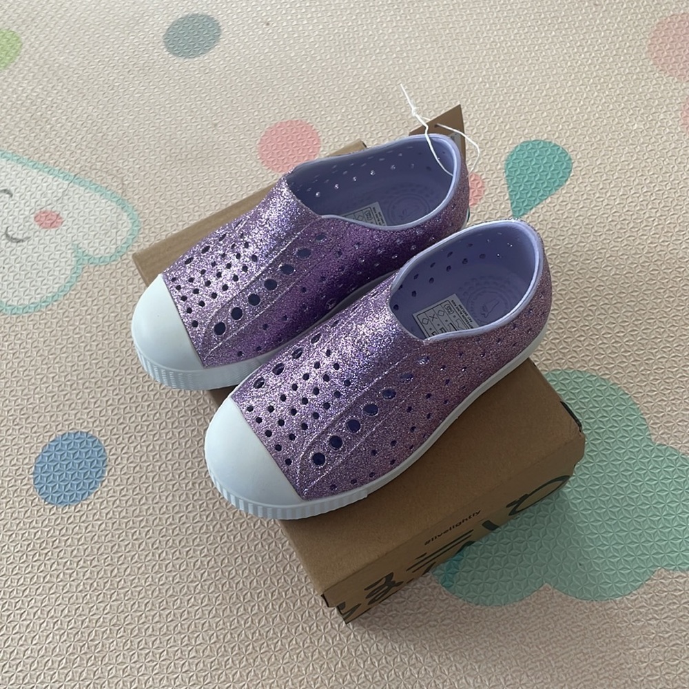 Native shoes Jefferson Bling Powder Bling/ Shell White - Picture 14 of 14